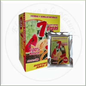 7 PEPAS CAJA *36 SOBRES *20g C/U